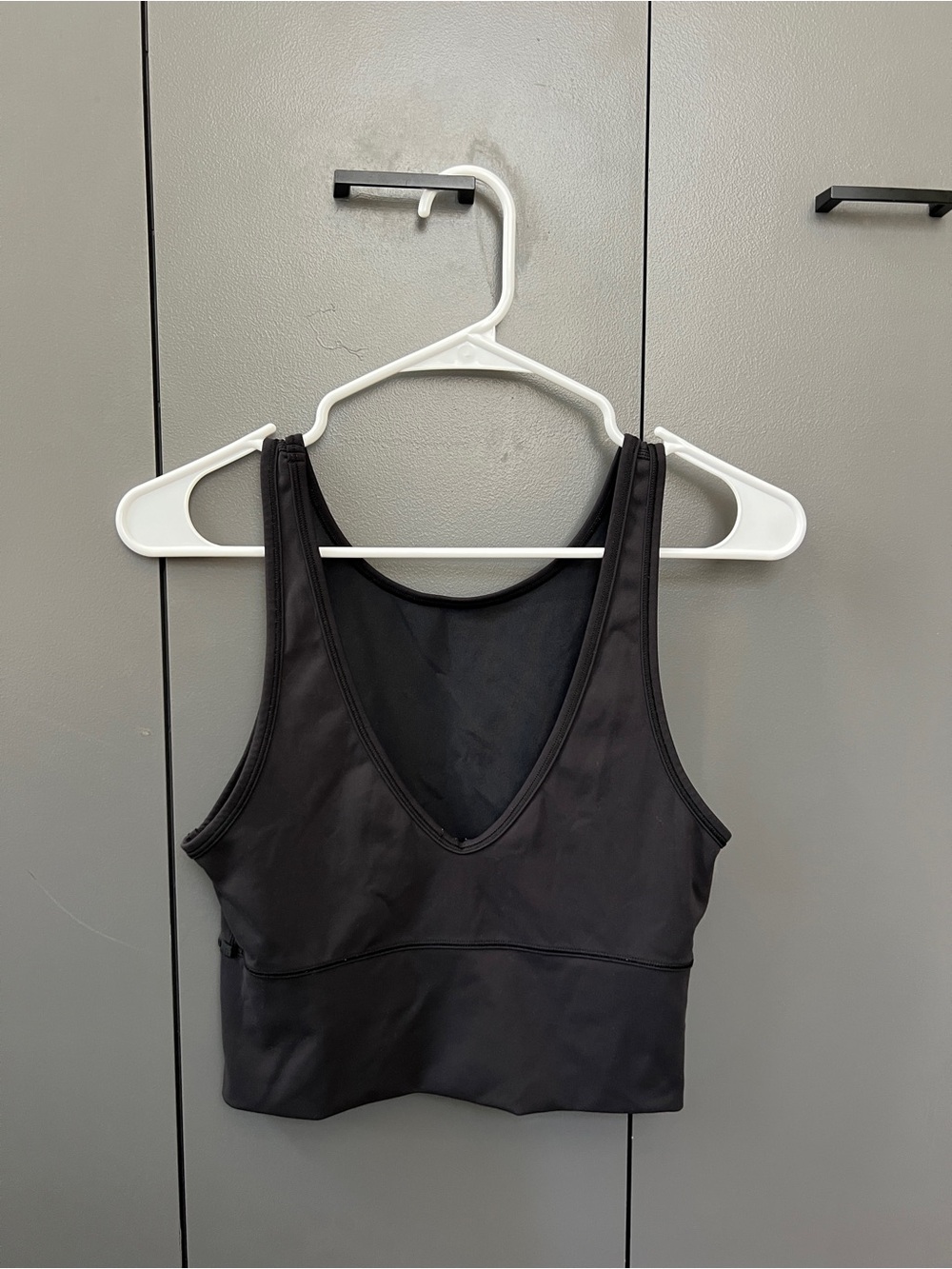 lululemon athletica Black V-Neck Sports Bralette